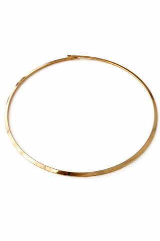 Gold İnce Form Choker Kolye