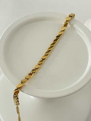 Çelik Arpa Zincir Bileklik