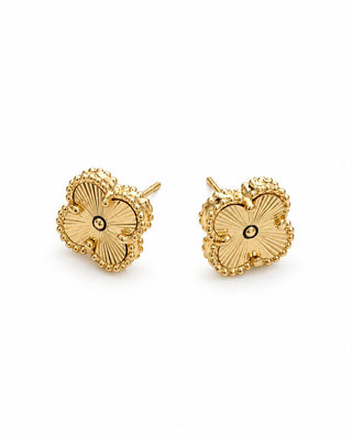 14K Gold Yonca Küpe