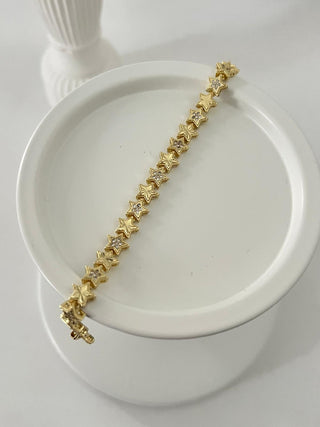 14K Gold Tamtur Yıldız Bileklik