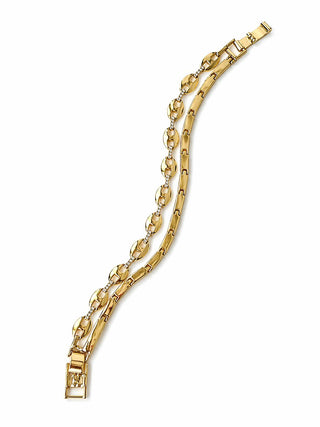 14K Gold İkili Görünüm Bileklik