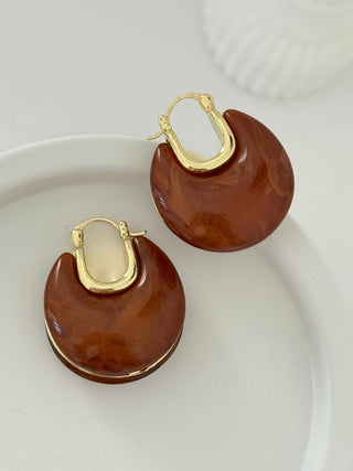 Marka Model Reçine Sepet Küpe