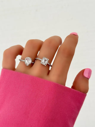 Silver Tektaş Yüzük