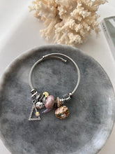 Mor Midye Charm Bileklik