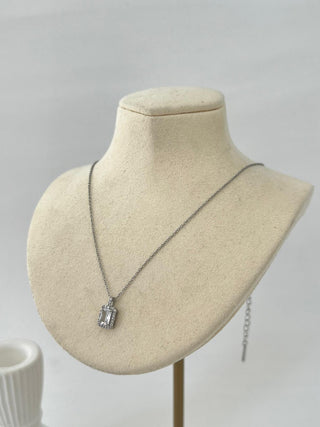 Silver Tektaş Kolye