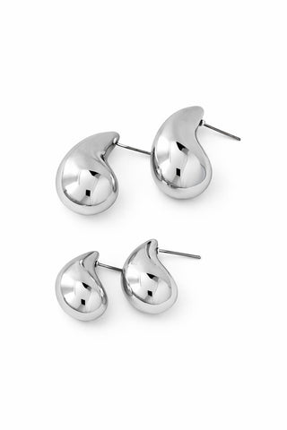 Silver Damla Model Küpe