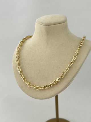 14K Gold Marka Model Tiff Zincir Kolye