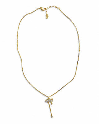 Gold Taşlı Bulut Kolye