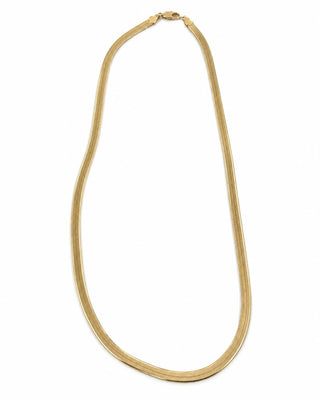 14K Gold Kalın Form İtalyan Zincir Kolye