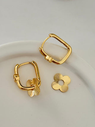 14K Gold Pırpır Küpe