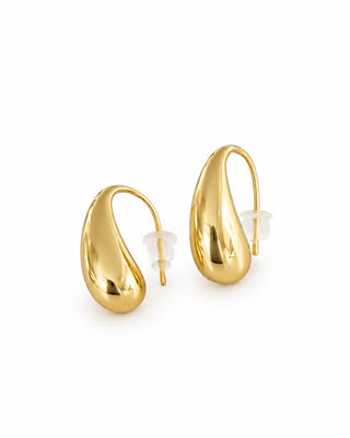 Gold Minimal Damla Küpe