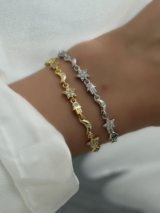 Tasarım Ay Yıldız Bileklik