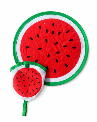 Karpuz Desen Yelpaze