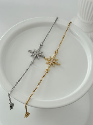 Çelik Kutup Yıldızı Bileklik