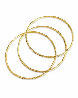 14K Gold Burgu Desen Ajda Bilezik