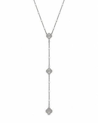 14K Gold Yonca Y Kolye