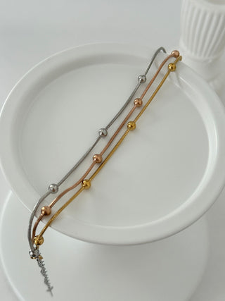 Çelik Üçrenk Dorika Bileklik