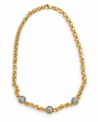 14K Gold Nazar Boncuk Kolye