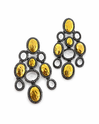 Gold Antrasit Marka Model Küpe