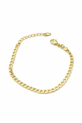 14K Gold Klasik Zincir Bileklik