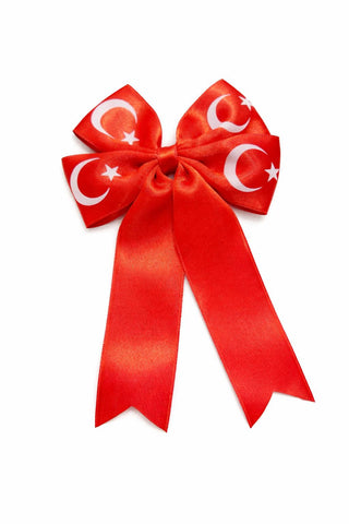 Kırmızı Ay Yıldız 23 Nisan Çocuk Toka
