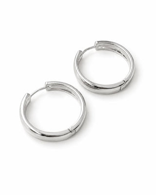 Silver Halka Küpe