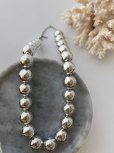 Silver Çelik Topçuk Kolye 50cm