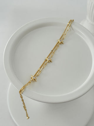 Gold Kutup Yıldızı İkili Görünüm Bileklik