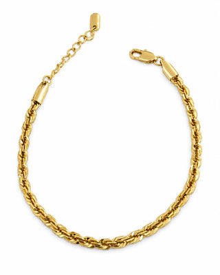 14K Gold Burgu Desen Bileklik