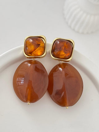 Marka Model Reçine Küpe