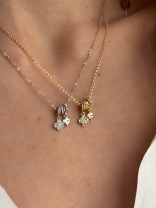 Özel Seri Yonca Charm Kolye