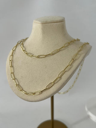 14K Gold Uzun Form Ataç Kolye