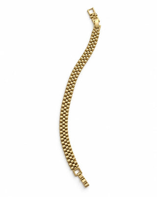 14K Gold Marka Model Zincir Form Bileklik