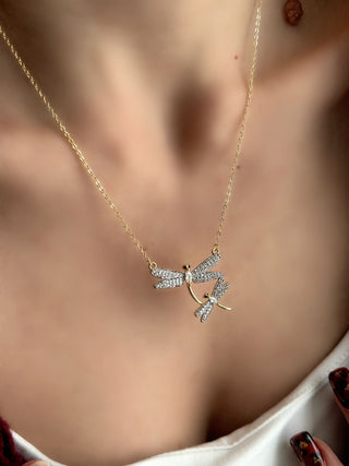 Özel Seri Yusufçuk Kolye