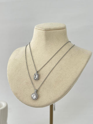 Silver Tektaş Kolye