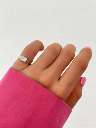 Kutup Yıldızı Detay Serçe Parmak Yüzük