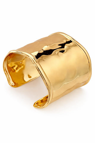 Gold Geniş Form Ezme Plaka Kelepçe