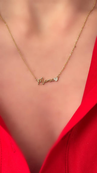 Çelik Gold Mama Kolye