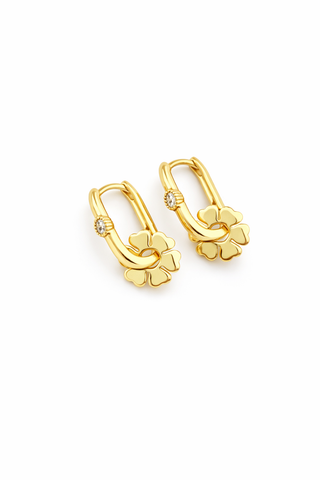14K Gold Göçmen Küpe