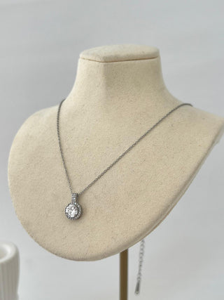Silver Tektaş Kolye