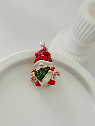 Yeni Yıl Figürlü Penguen Broş