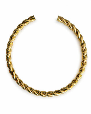 Gold Burgu Choker Kolye