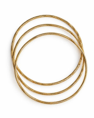 14K Gold Pul Desen Ajda Bilezik