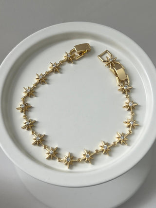 14K Gold Kutup Yıldızı Bileklik