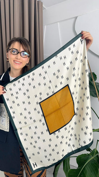 Yeşil Marka Model Desen Fular
