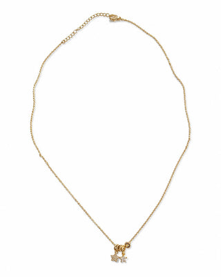 14K Gold Minimal Yıldız Kolye