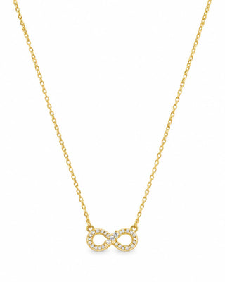14K Gold Sonsuzluk Kolye