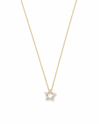 Gold Minimal Yıldız Kolye