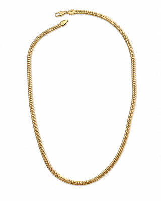 14K Gold Balık Sırtı Kolye