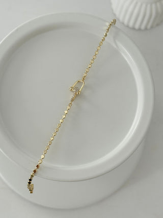 Gold Tiff Petek Desen Bileklik